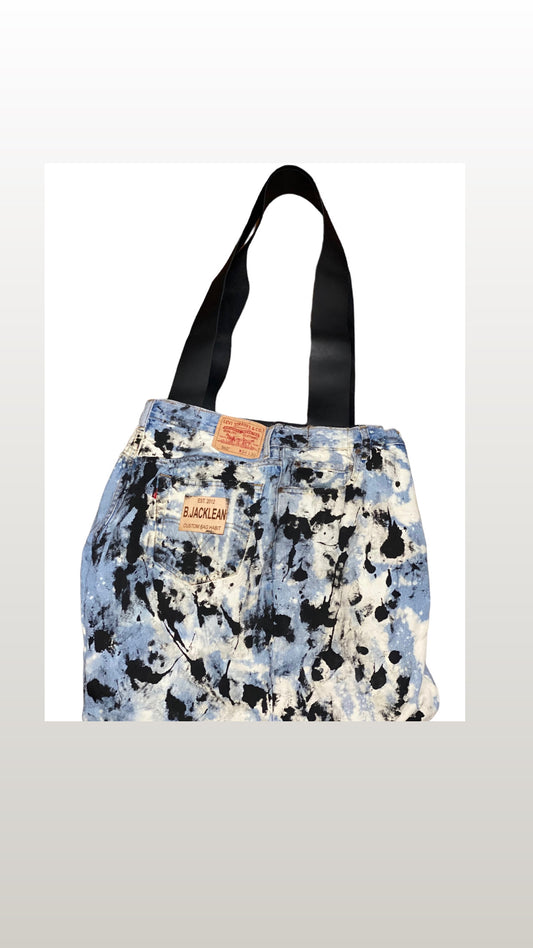 B.Jacklean Splatter signature tote