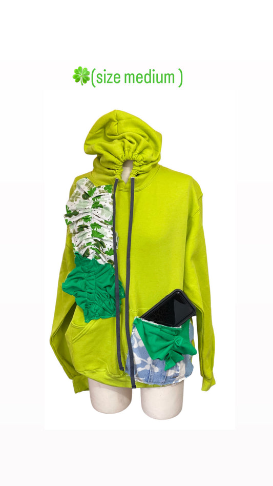 St.Patrick hoodie/purse