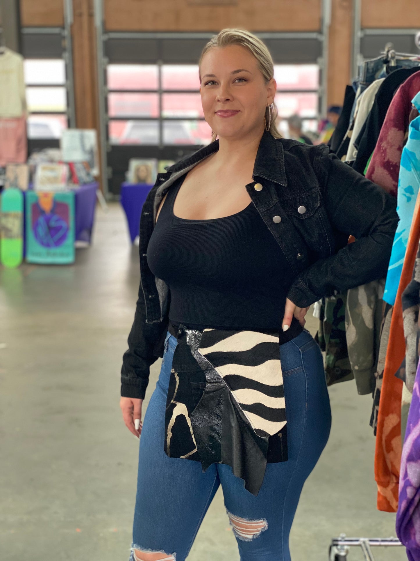 Zebra me denim